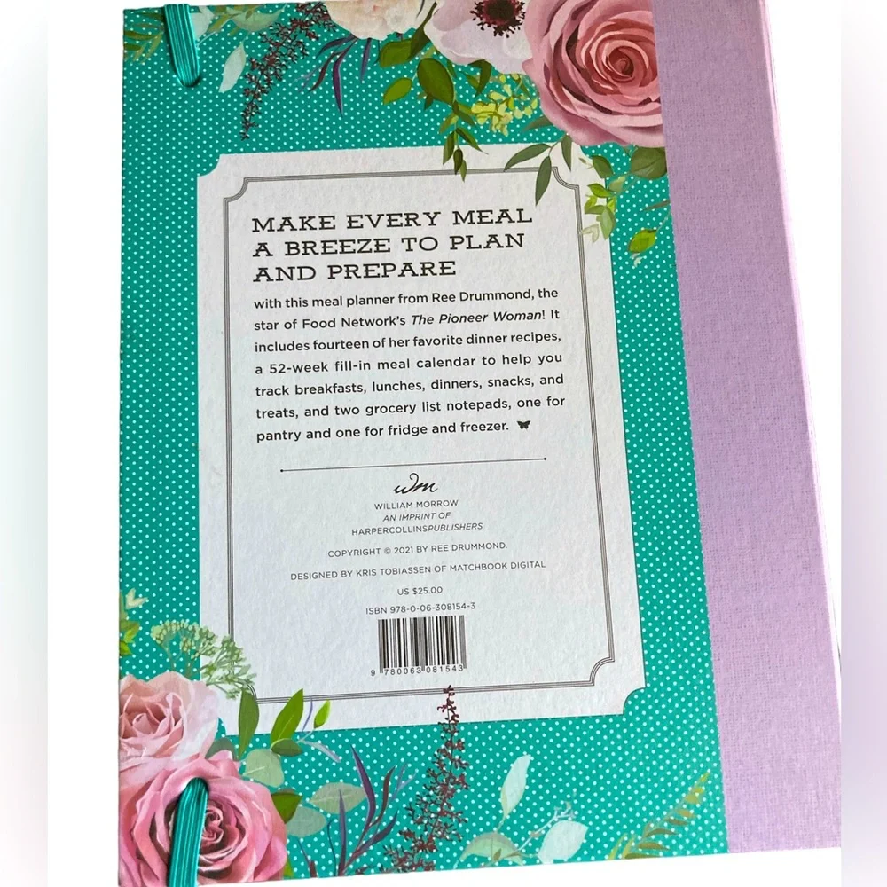 Pioneer Women Meal Planner 52 Week Make Your Meals Easy to Plan and Prepare Yum